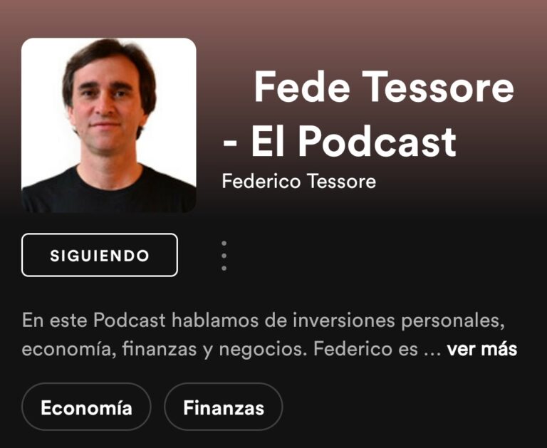 Participación en Podcast de Federico Tessore