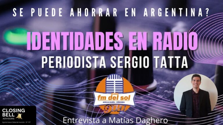 Se puede pasar de ahorrista a inversor en Argentina? – Radio Identidades