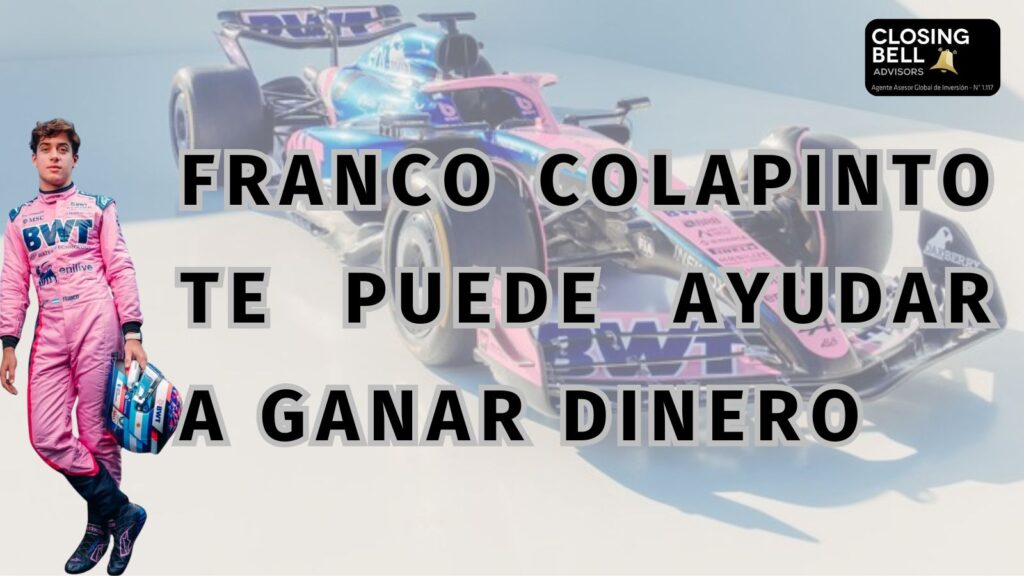Franco Colapinto te puede ayudar a ganar dinero