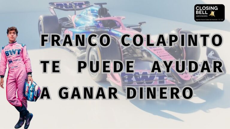 Franco Colapinto te puede ayudar a ganar dinero