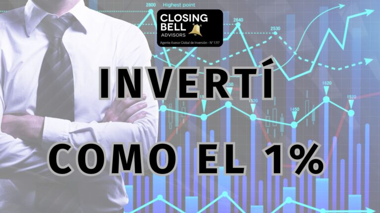 Invertí como el 1%