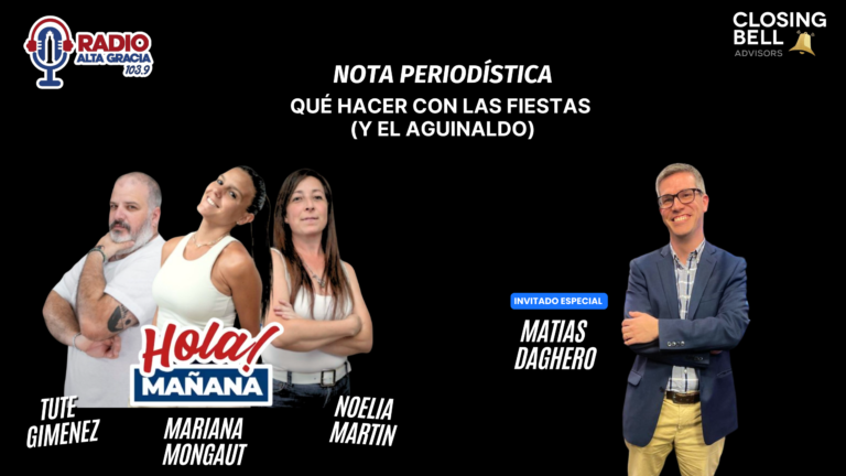 Nota en Radio Alta Gracia 103.9 FM