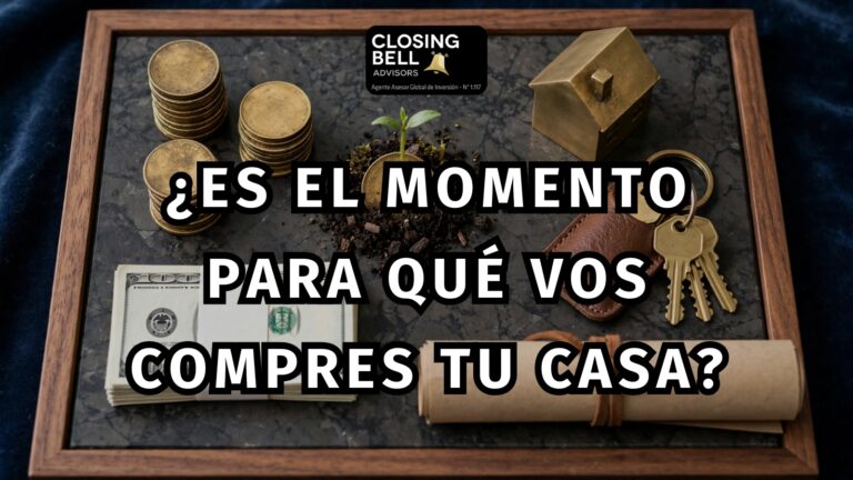 ¿Es el momento para que vos compres tu casa?